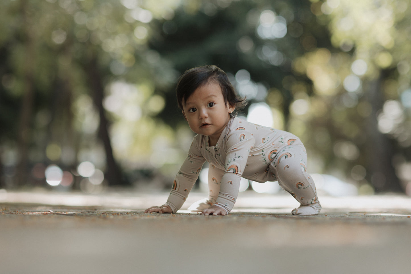 Arcoíris boho Bebe
