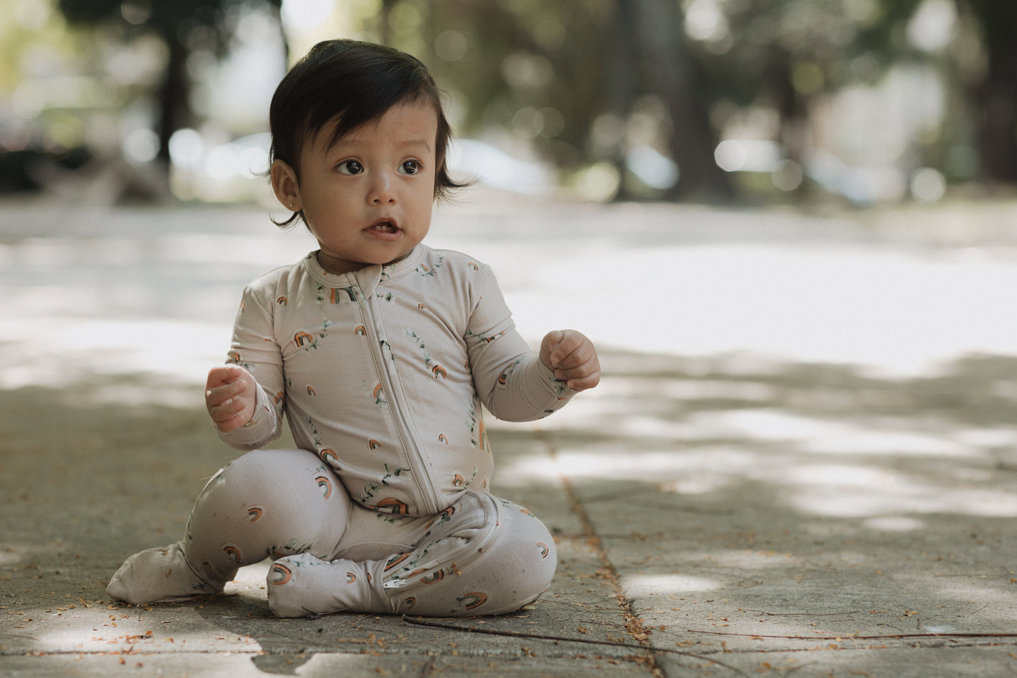 Arcoíris boho Bebe