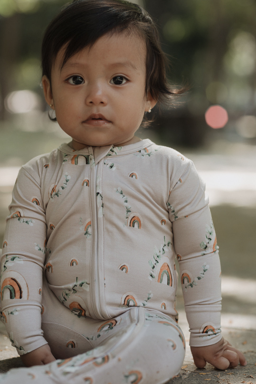 Arcoíris boho Bebe