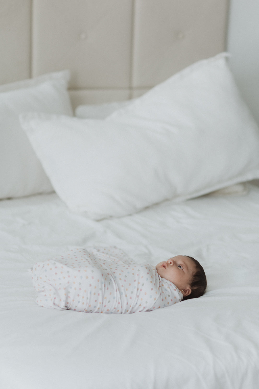 Pixel Swaddle con gorro