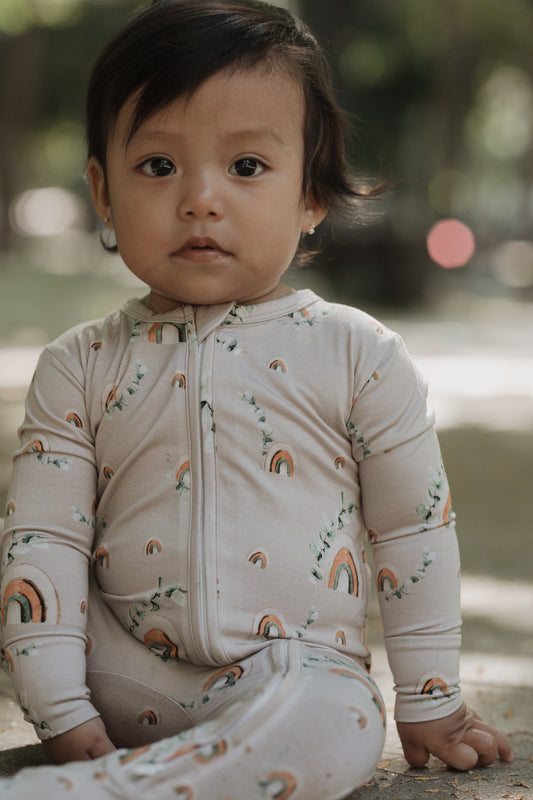 Arcoíris boho Bebe