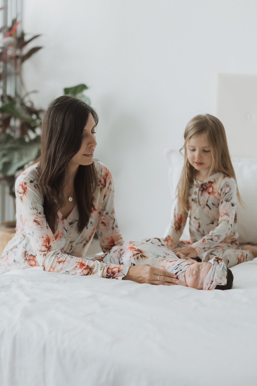 Peonia Swaddle con moño