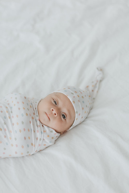 Pixel Swaddle con gorro